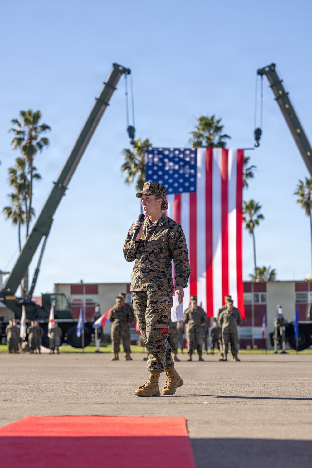 1st DSB Change of Command Ceremony