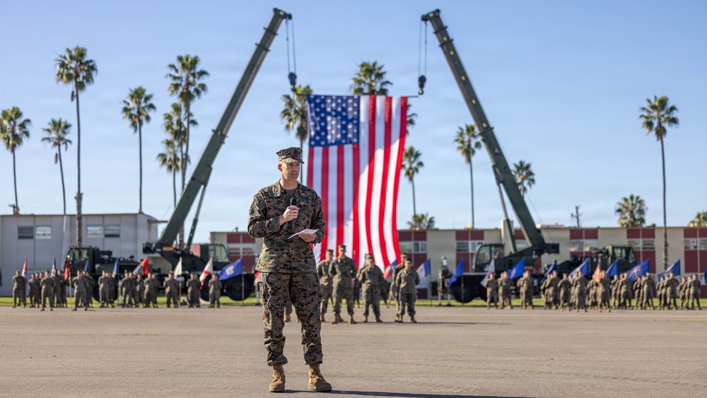 1st DSB Change of Command Ceremony