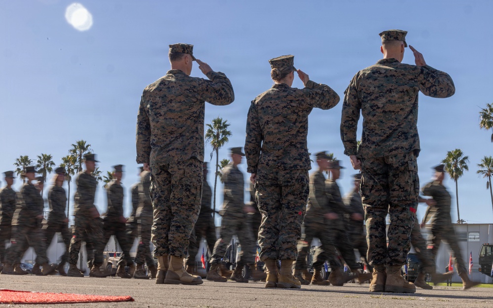1st DSB Change of Command Ceremony