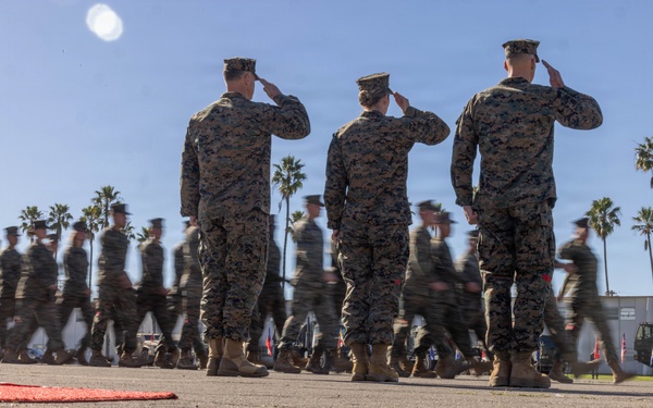 1st DSB Change of Command Ceremony