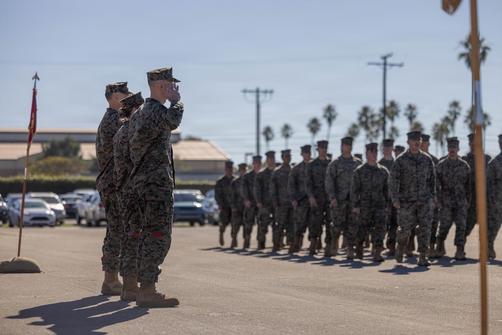 1st DSB Change of Command Ceremony