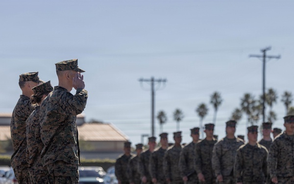 1st DSB Change of Command Ceremony