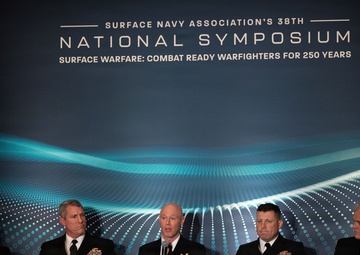 Senior Leaders Speak During Naval Capabilities Panel at SNA 2026