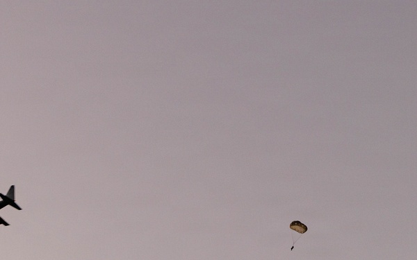 Skyfall: 1st DSB Marines conduct Combat Load Parachute Operations
