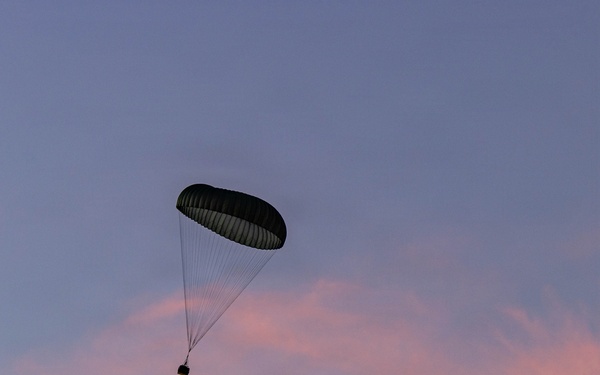 Skyfall: 1st DSB Marines conduct Combat Load Parachute Operations