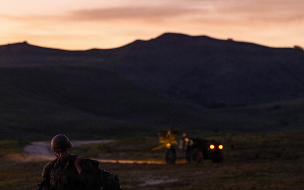 Skyfall: 1st DSB Marines conduct Combat Load Parachute Operations