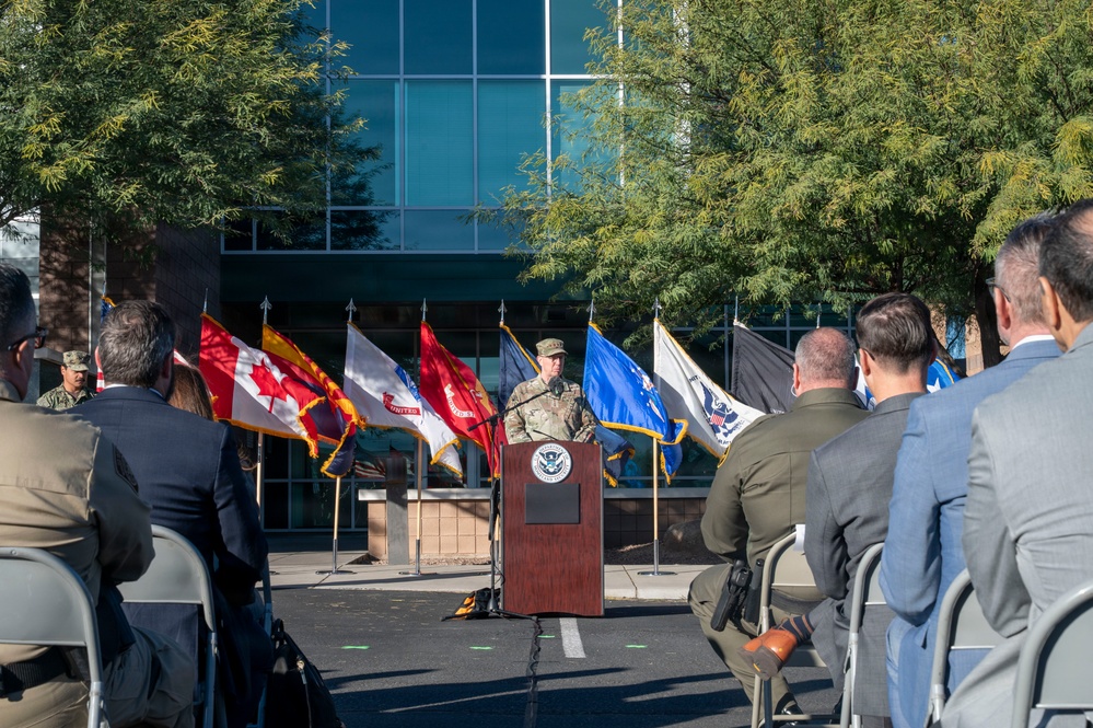 JIATF-CC Ribbon cutting ceremony