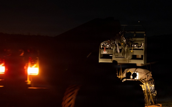 Skyfall: 1st DSB Marines conduct Combat Load Parachute Operations