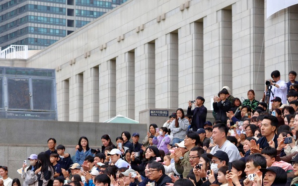 Eighth Army Brass Band Performs at Children's Day Event