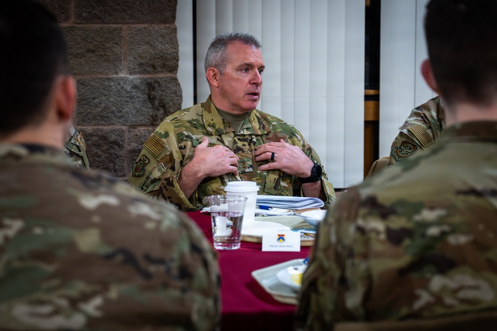 18th Air Force leaders visit the 715th AMOG on JBER