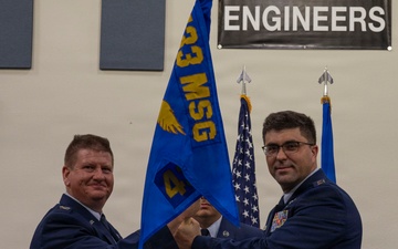 Capt. Barreto assumes command of 433rd Logistics Readiness Squadron