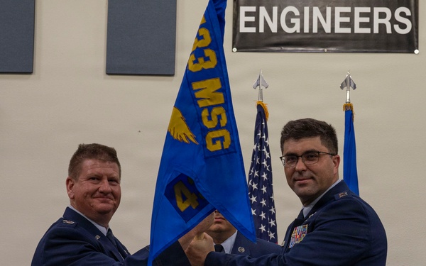 Capt. Barreto assumes command of 433rd Logistics Readiness Squadron