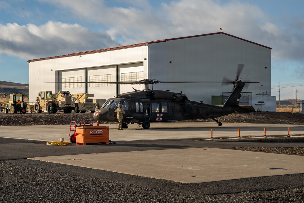 USAAAD Engine Run Up and Training Flight