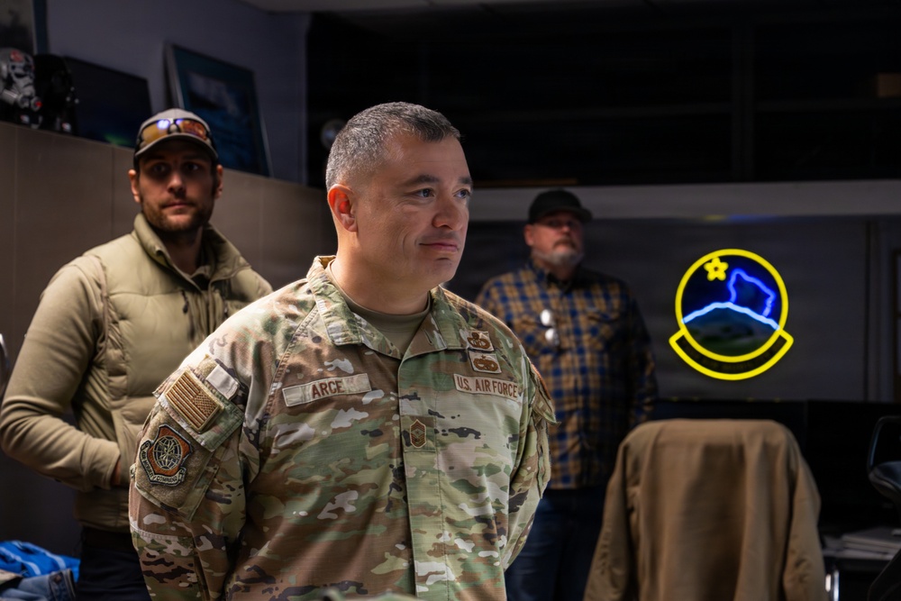 18th Air Force leaders visit the 715th AMOG on JBER
