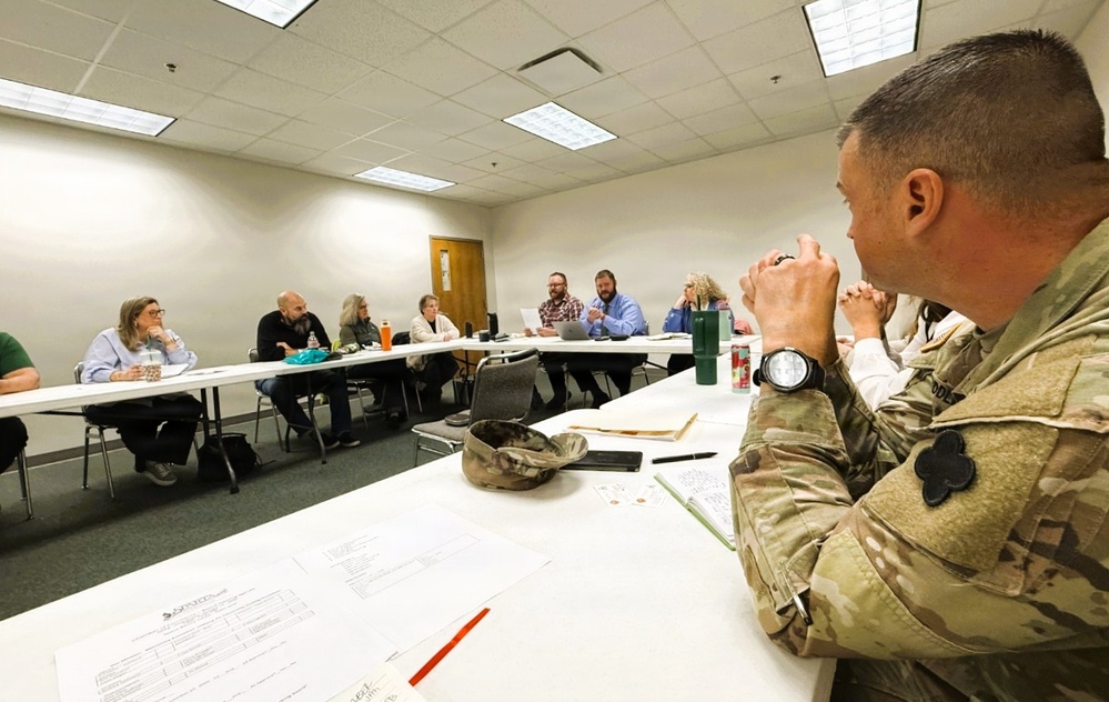 Fort McCoy leaders, personnel support January 2026 meeting at Sparta Chamber of Commerce