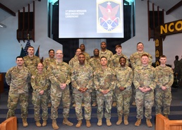 1st Space Brigade NCO Induction Ceremony