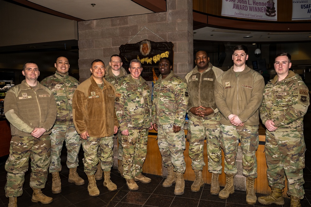 18th Air Force leaders visit the 715th AMOG on JBER