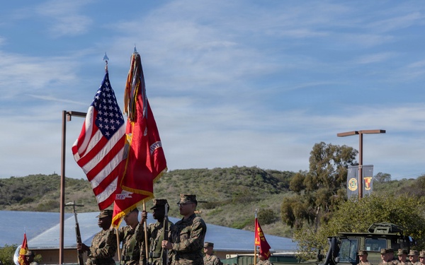 1st CEB holds change of command ceremony
