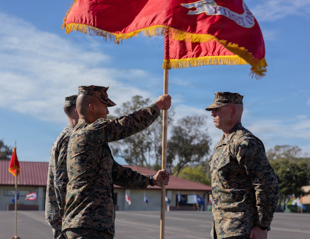 1st CEB holds change of command ceremony