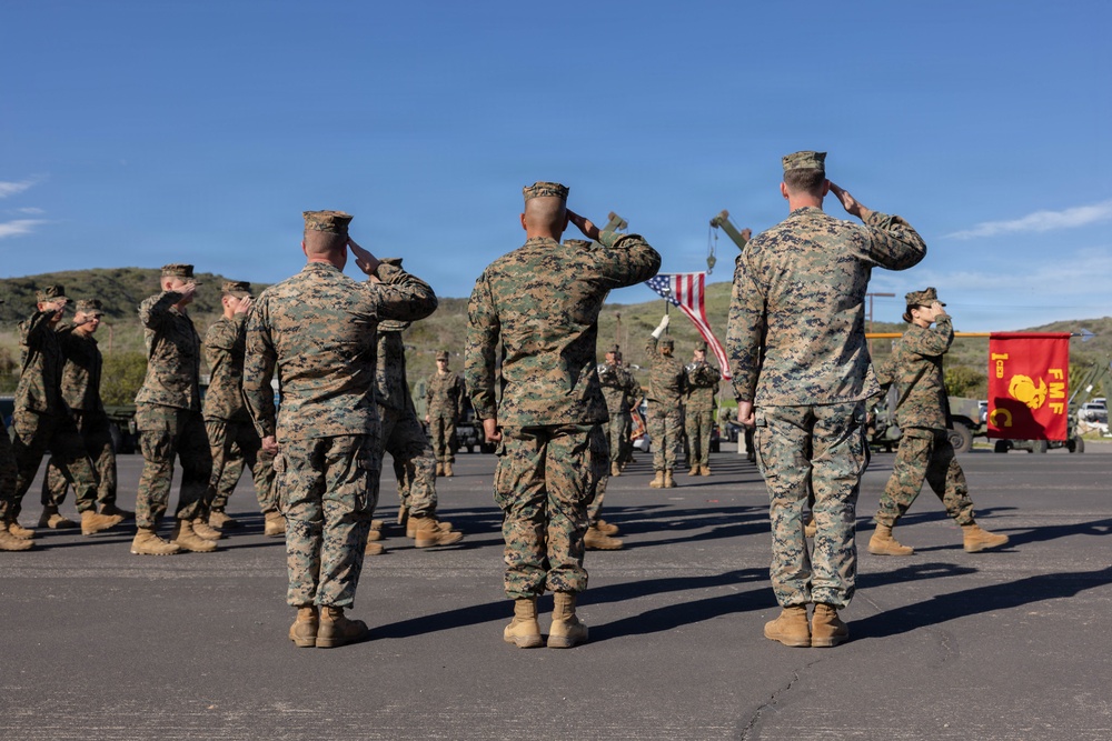 1st CEB holds change of command ceremony
