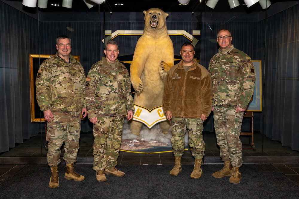 18th Air Force leaders visit the 715th AMOG on JBER