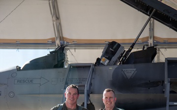 Gen. Gregory Guillot Commander North American Aerospace Defense Command and U.S. Northern Command visits the 162nd Wing Areospace Control Alert Detachment