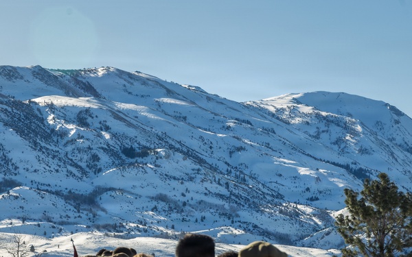 2nd Bn., 4th Marines hike during MTX 1-26