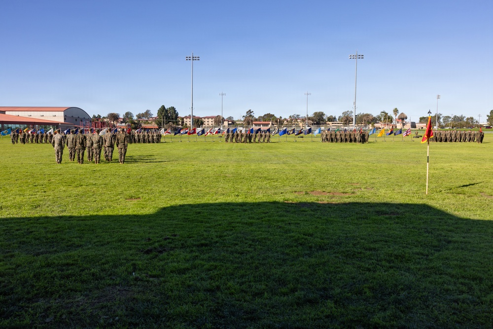 7th Engineer Support Battalion conducts change of command ceremony