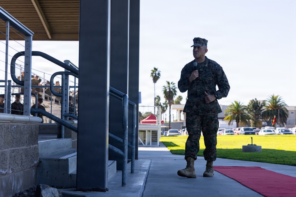 7th Engineer Support Battalion conducts change of command ceremony