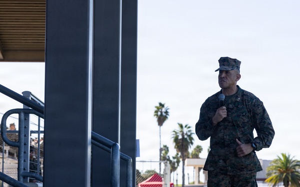 7th Engineer Support Battalion conducts change of command ceremony