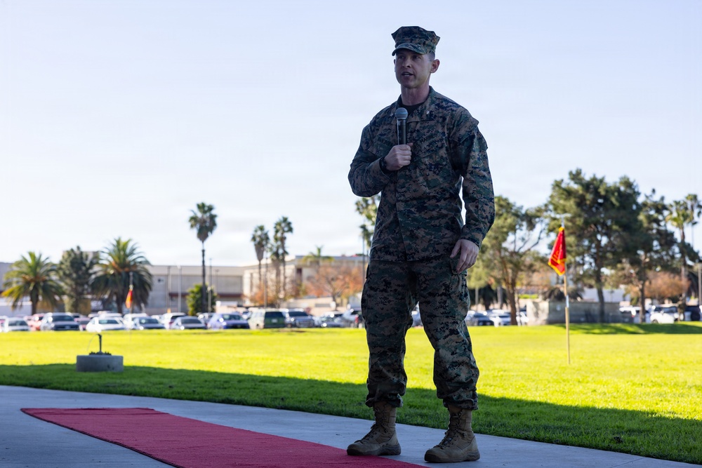 7th Engineer Support Battalion conducts change of command ceremony
