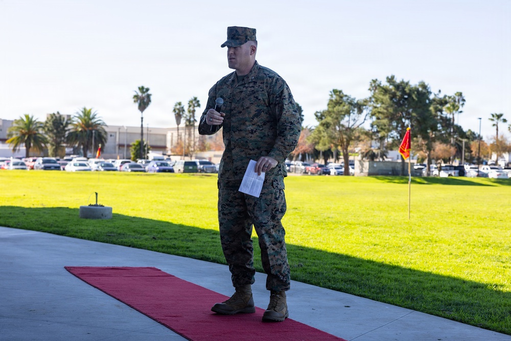 7th Engineer Support Battalion conducts change of command ceremony