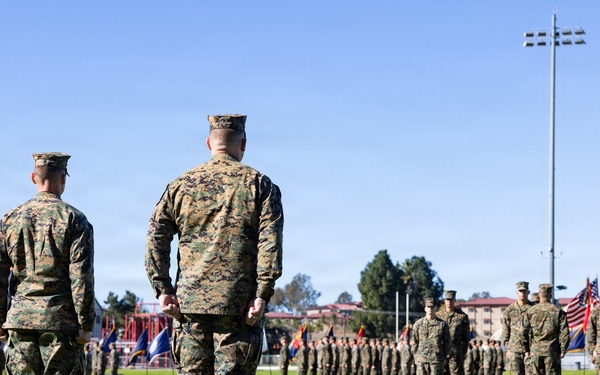 7th Engineer Support Battalion conducts change of command ceremony