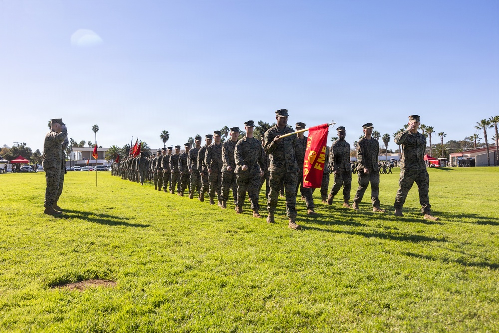 7th Engineer Support Battalion conducts change of command ceremony