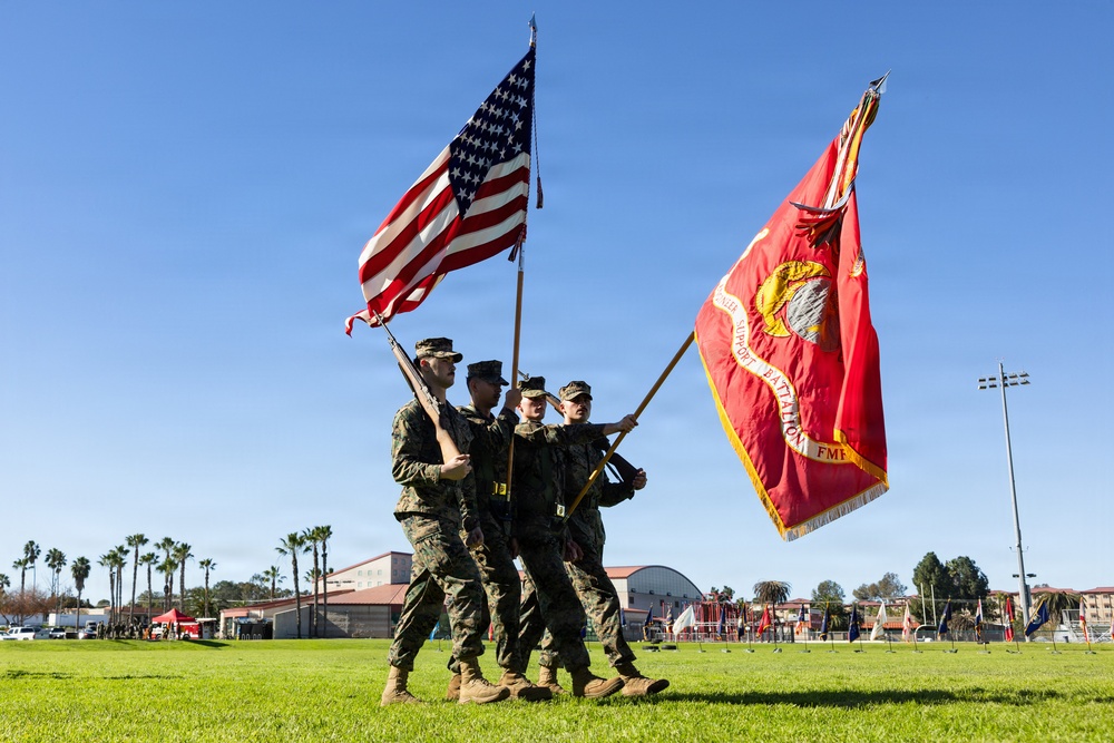 7th Engineer Support Battalion conducts change of command ceremony