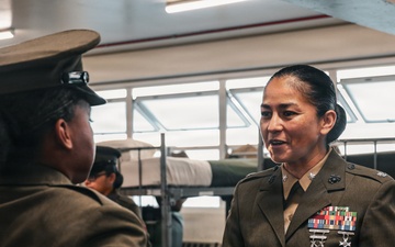 Charlie Company Battalion Commander Inspection