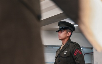 Charlie Company Battalion Commander Inspection