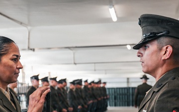 Charlie Company Battalion Commander Inspection