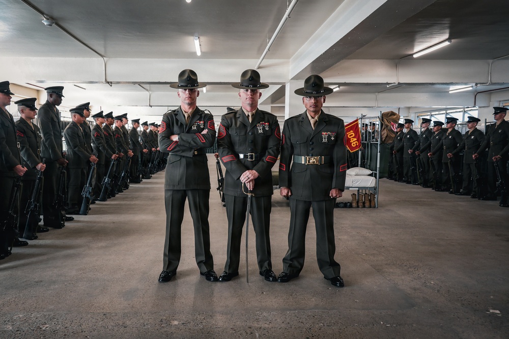 Charlie Company Battalion Commander Inspection