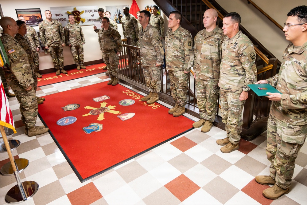 94th AAMDC Officer Retirement Ceremony