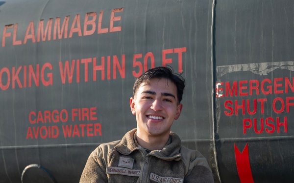 Mustang of the Week: Airman 1st Class Jeffrey Hernandez-Mendez