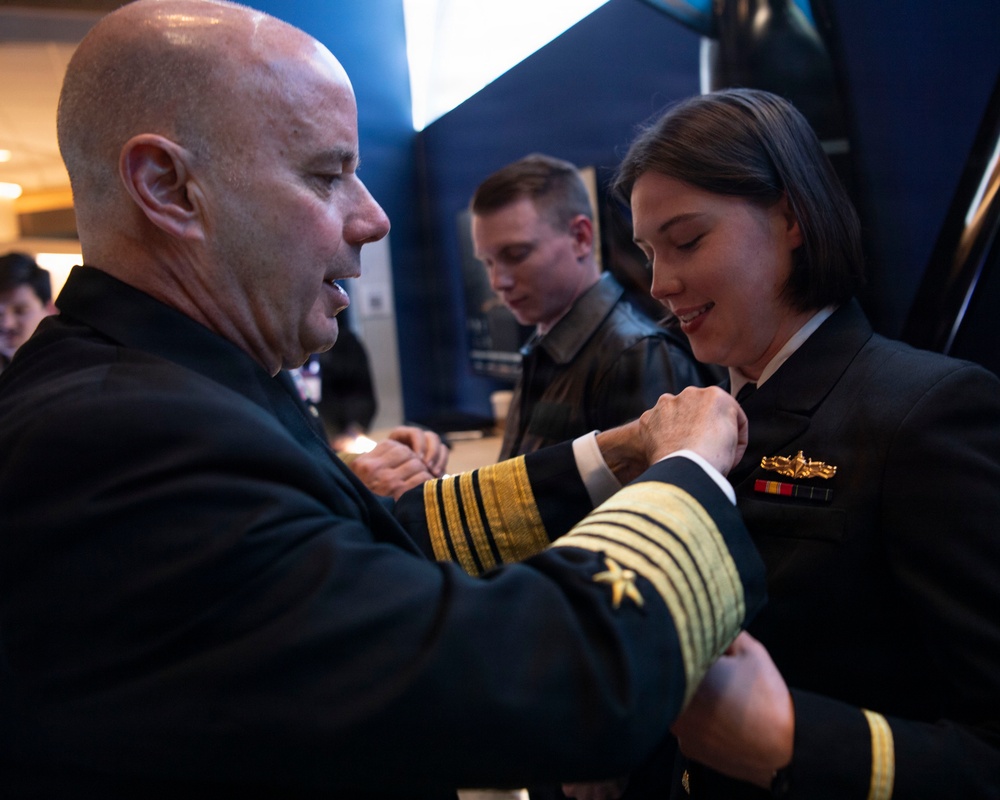 SNA 2026 Surface Warfare Pinning Ceremony