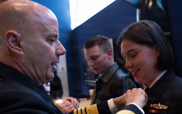 SNA 2026 Surface Warfare Pinning Ceremony