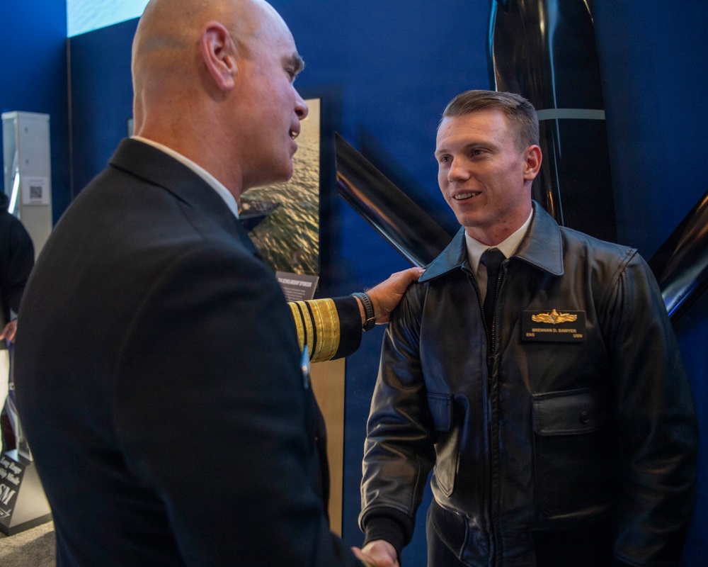 SNA 2026 Surface Warfare Pinning Ceremony