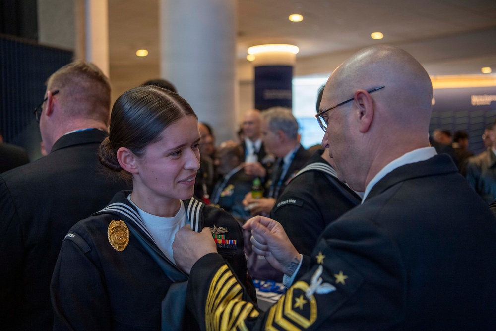 SNA 2026 Surface Warfare Pinning Ceremony