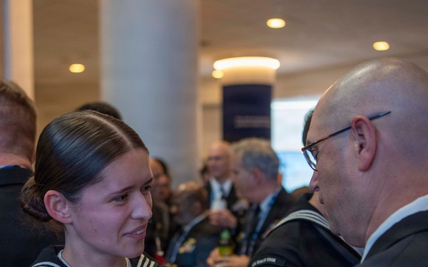 SNA 2026 Surface Warfare Pinning Ceremony