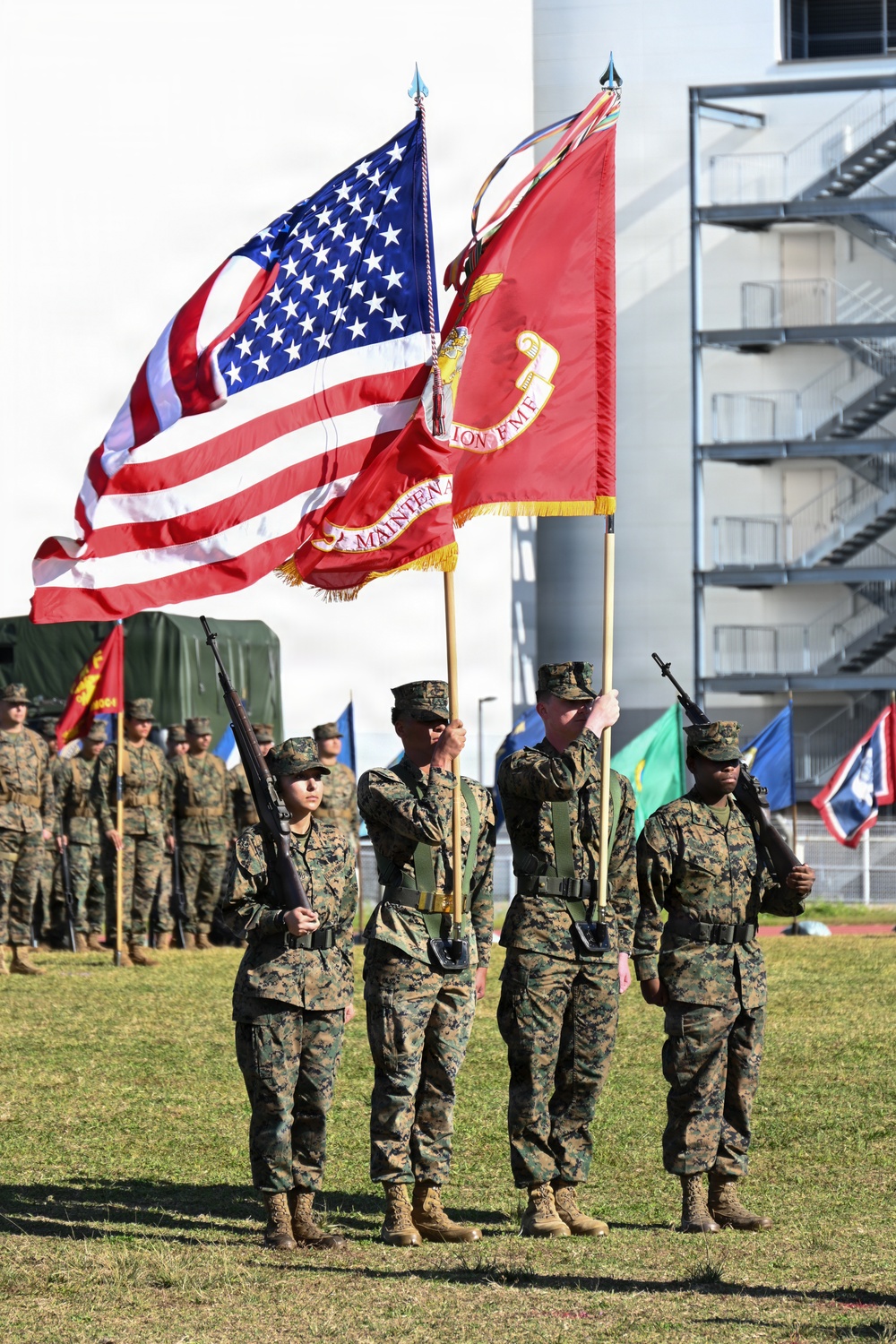 3rd Maintenance Battalion Change of Command Ceremony