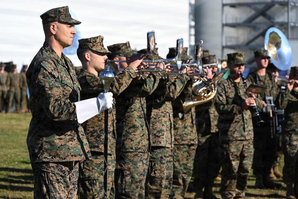 3rd Maintenance Battalion Change of Command Ceremony