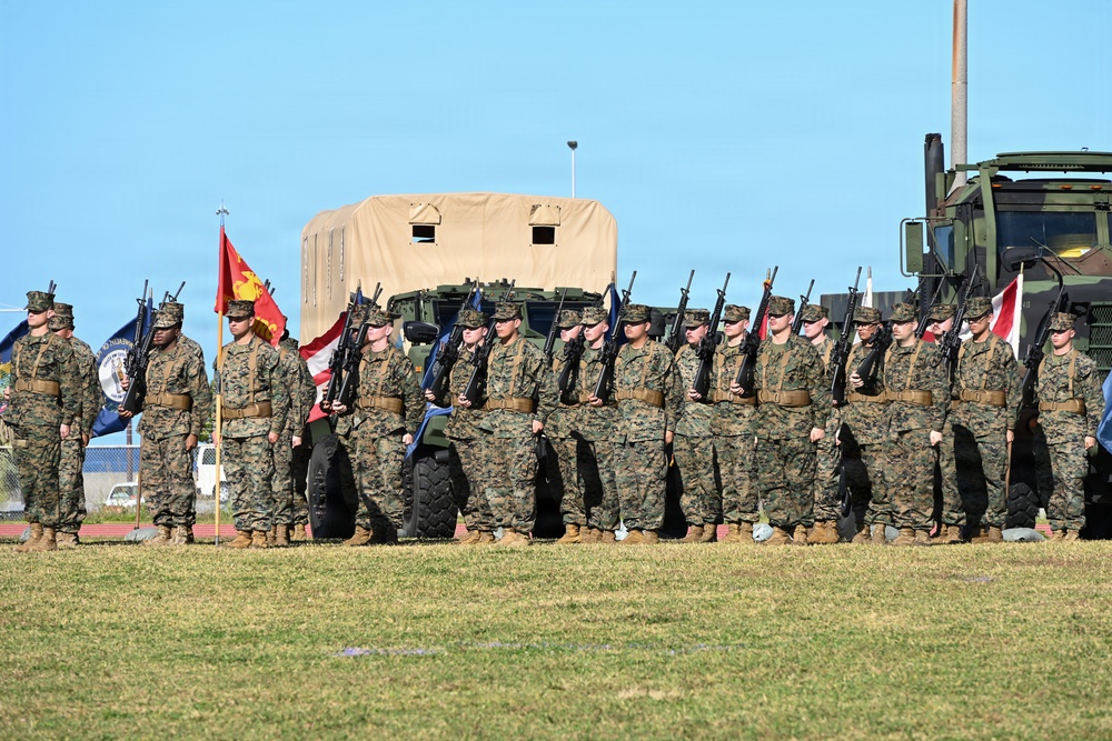 3rd Maintenance Battalion Change of Command Ceremony