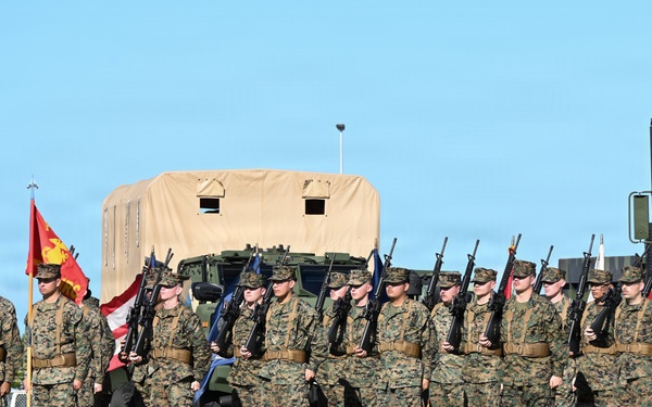 3rd Maintenance Battalion Change of Command Ceremony